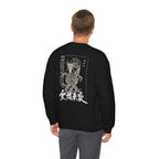 Dragon Graphic Crewneck Sweatshirt — Vintage Asian-Inspired Dragon Design