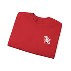 Dragon Graphic Crewneck Sweatshirt — Vintage Asian-Inspired Dragon Design
