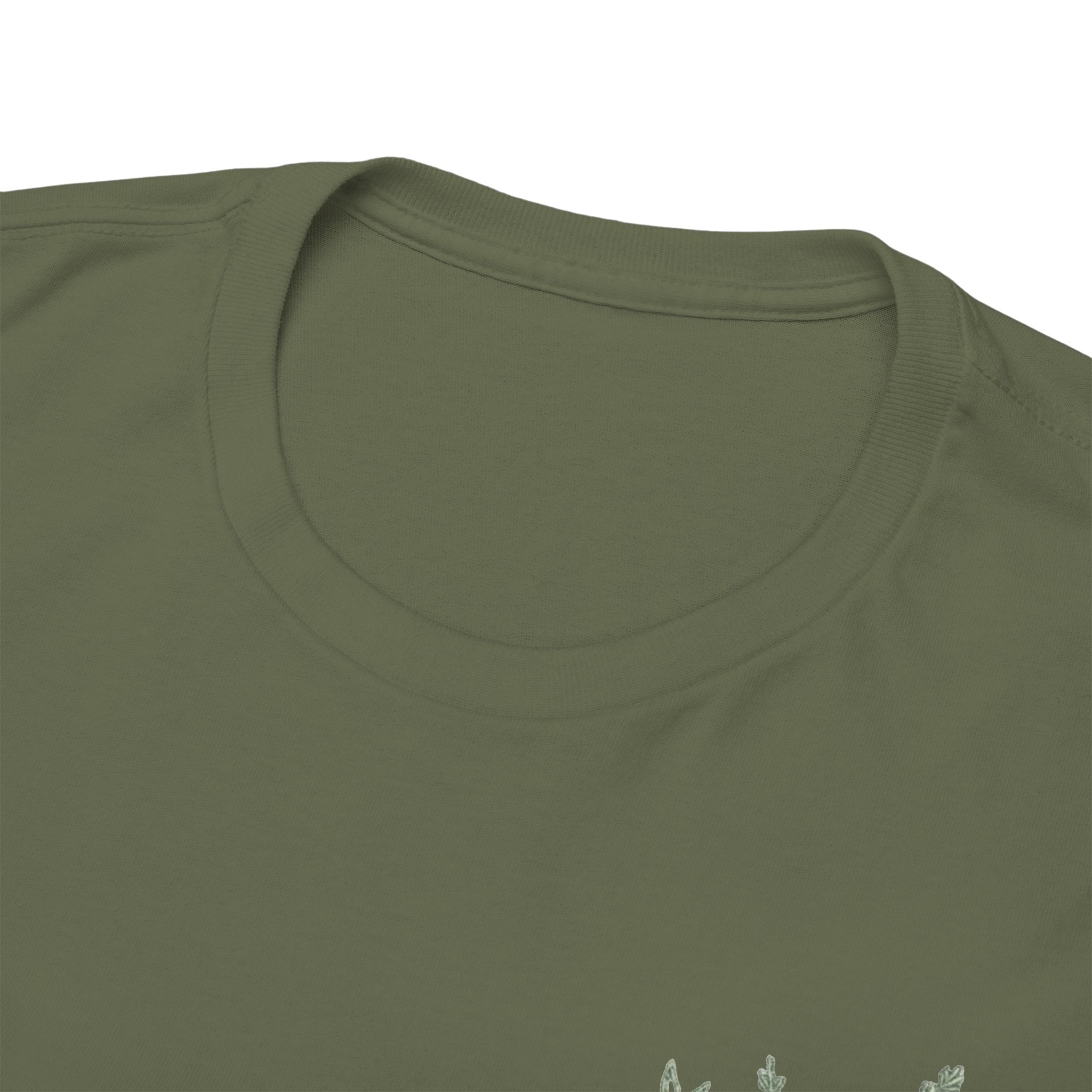 Botanical Fern Bouquet T-Shirt — Green Floral Nature Graphic Tee for Women