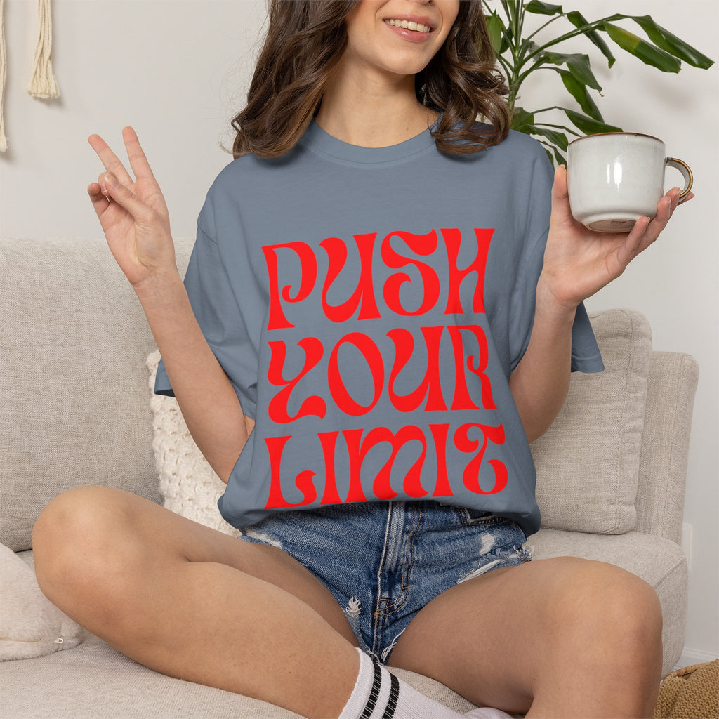Push Your Limit T-Shirt — Motivational Retro Graphic Tee