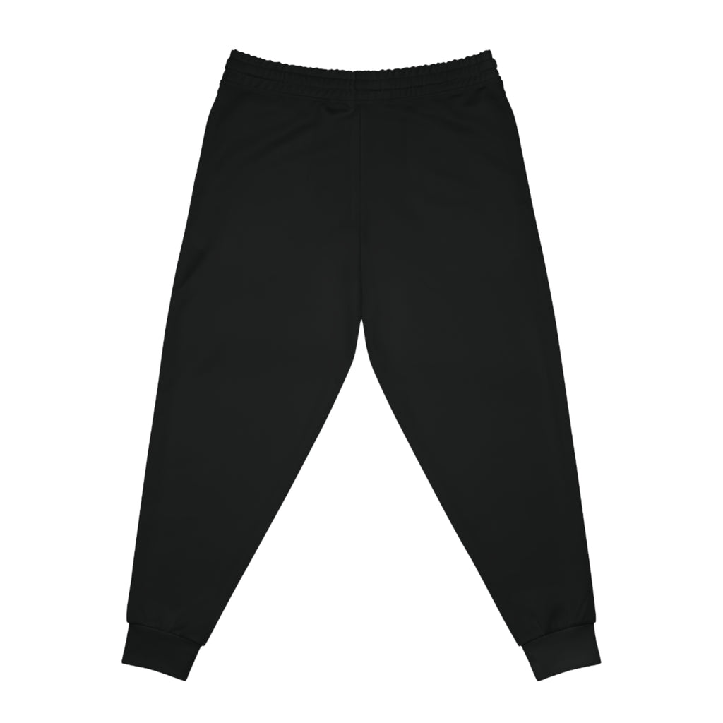 Athletic Joggers — Black Dragon Kanji Graphic Sweatpants