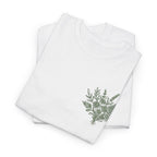 Botanical Fern Bouquet T-Shirt — Green Floral Nature Graphic Tee for Women