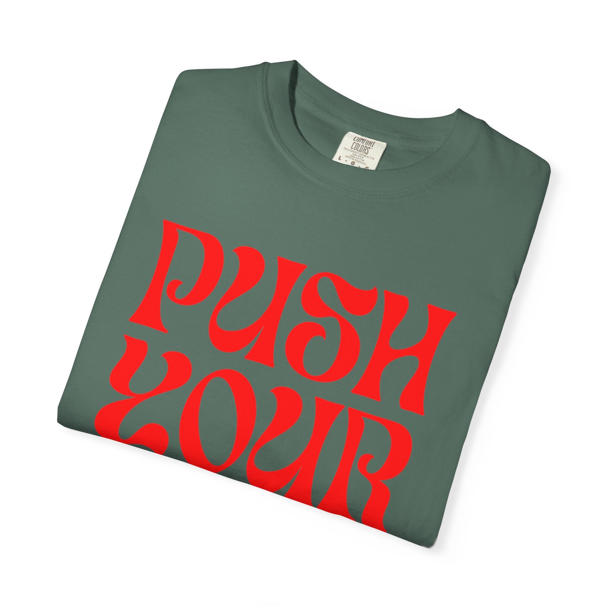 Push Your Limit T-Shirt — Motivational Retro Graphic Tee