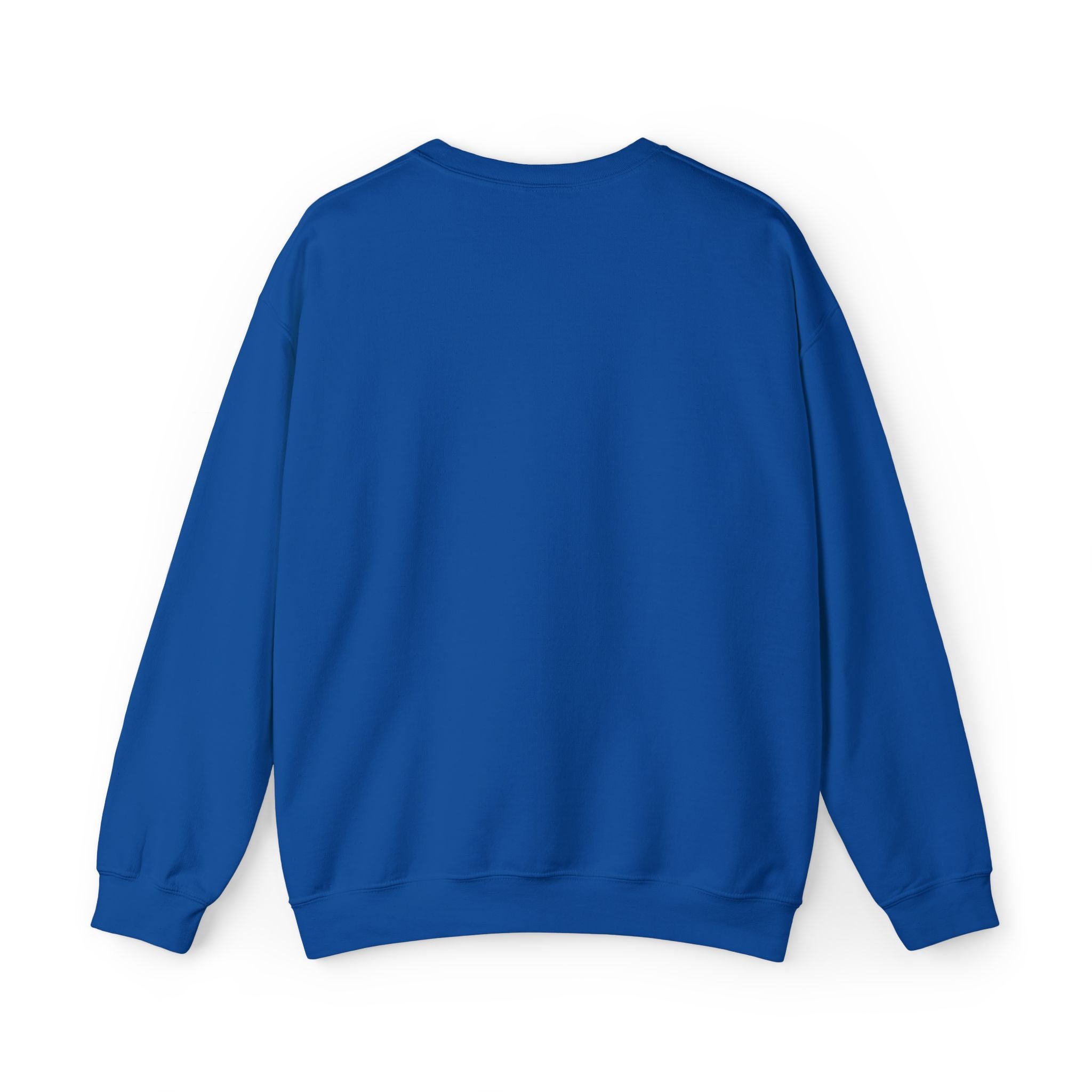 Halloween Moon Cat Crewneck Sweatshirt — Witch Hat & Black Cats Graphic