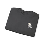 Dragon Graphic Crewneck Sweatshirt — Vintage Asian-Inspired Dragon Design