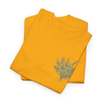 Botanical Fern Bouquet T-Shirt — Green Floral Nature Graphic Tee for Women