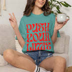 Push Your Limit T-Shirt — Motivational Retro Graphic Tee