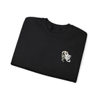 Dragon Graphic Crewneck Sweatshirt — Vintage Asian-Inspired Dragon Design