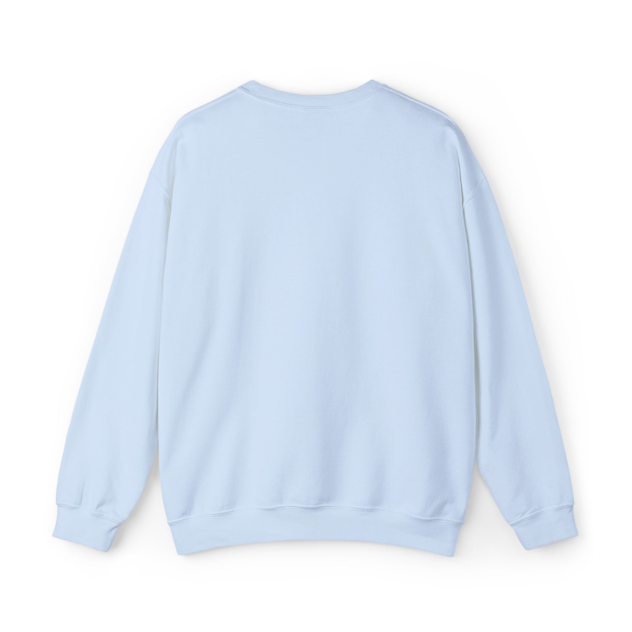 Halloween Moon Cat Crewneck Sweatshirt — Witch Hat & Black Cats Graphic