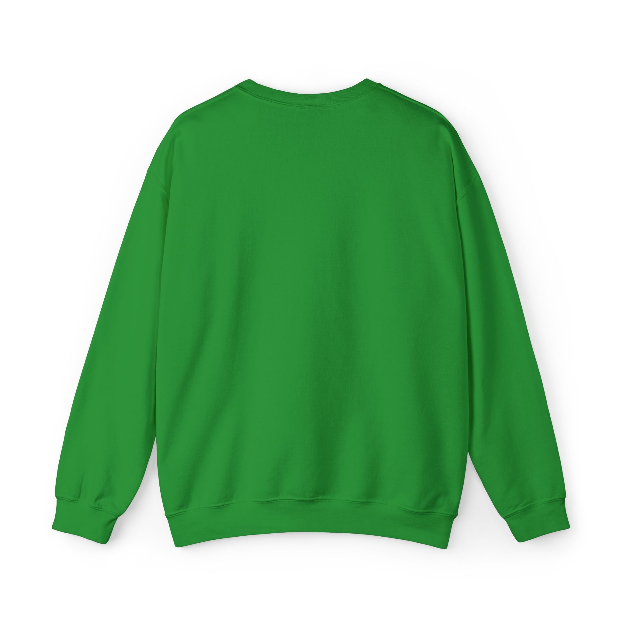 Halloween Moon Cat Crewneck Sweatshirt — Witch Hat & Black Cats Graphic