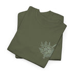 Botanical Fern Bouquet T-Shirt — Green Floral Nature Graphic Tee for Women