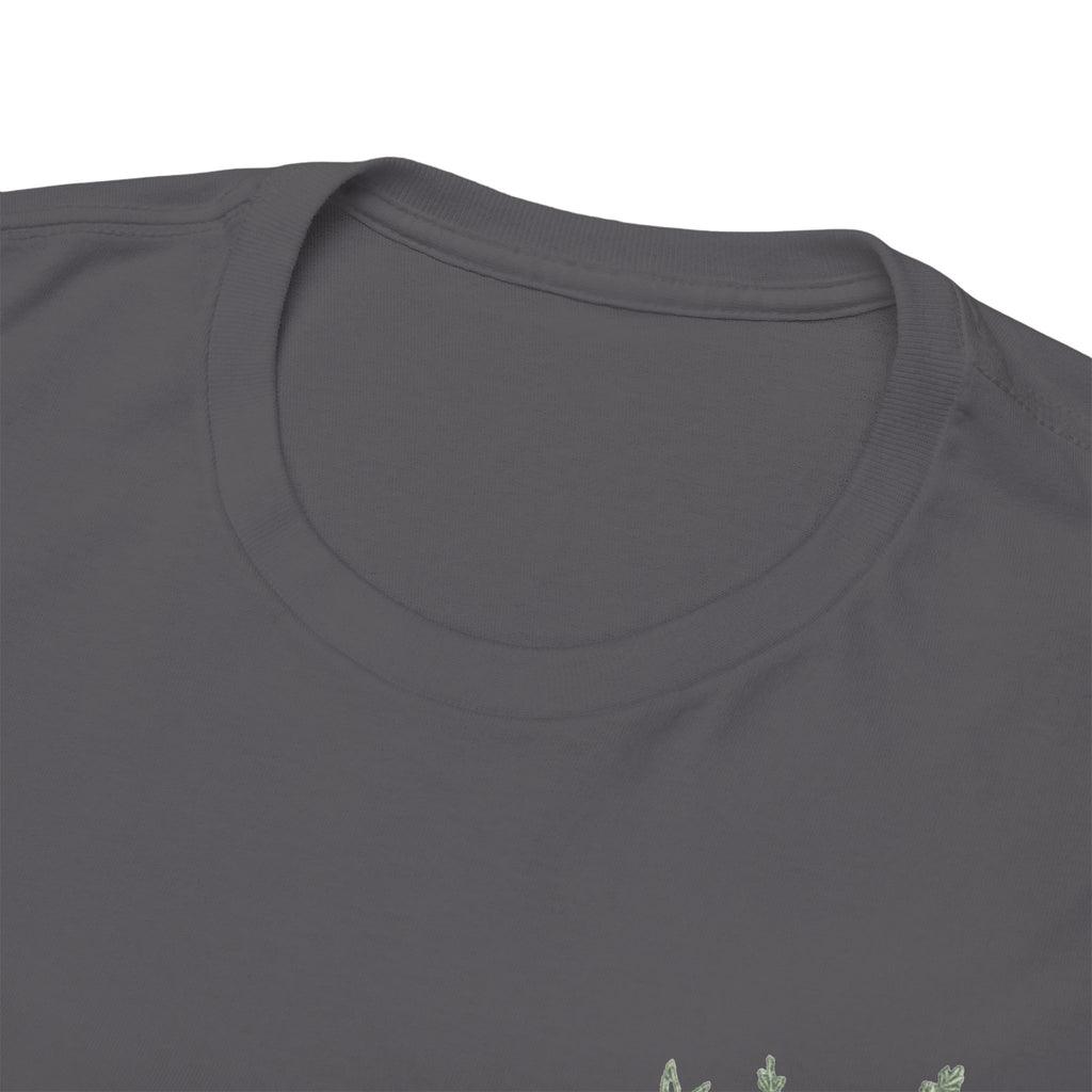 Botanical Fern Bouquet T-Shirt — Green Floral Nature Graphic Tee for Women