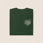 Botanical Fern Bouquet T-Shirt — Green Floral Nature Graphic Tee for Women